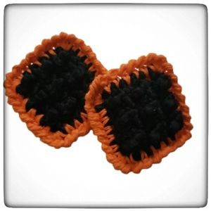 Handmade Crocheted Cotton & Nylon Dish Scrubbers